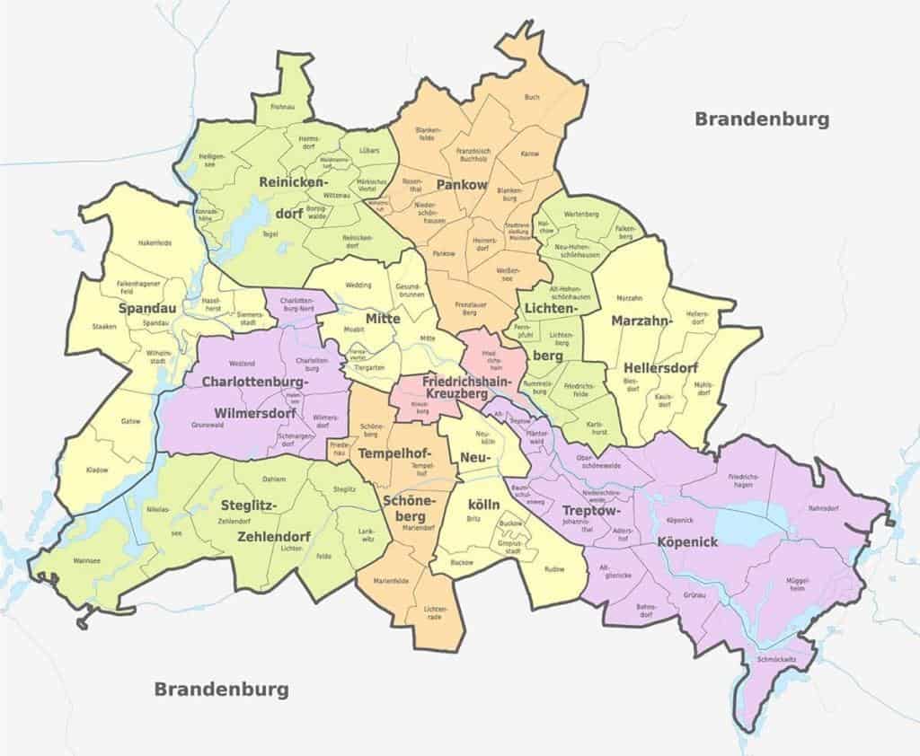 Entrümpelung in den Berliner Stadtbezirken